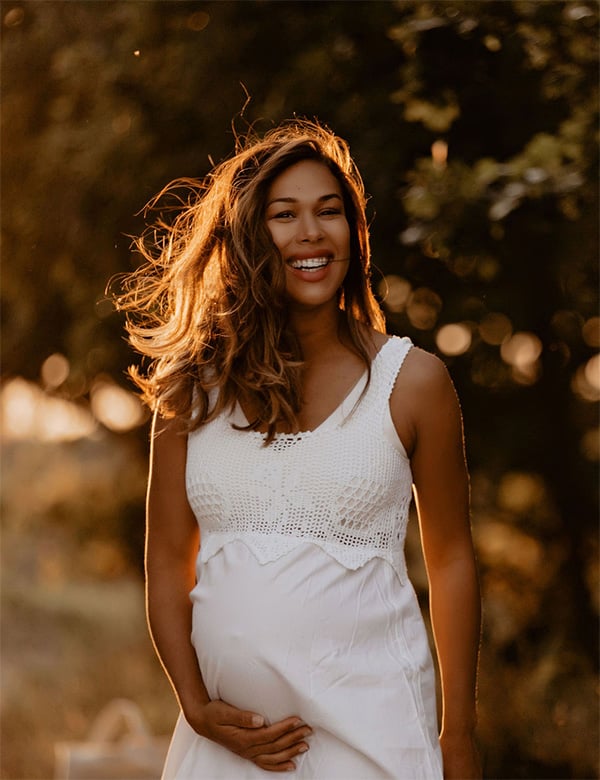 Vrouwelijk model Suzanne B.