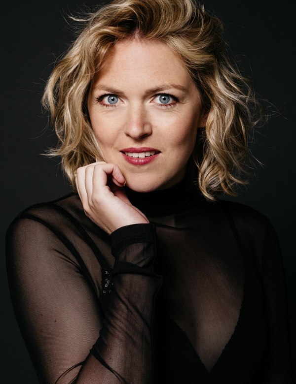 Vrouwelijk model en actrice Tessa