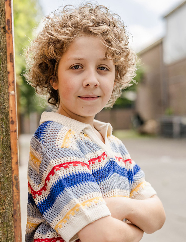 Kindermodel met blokjes beugel Thor L.