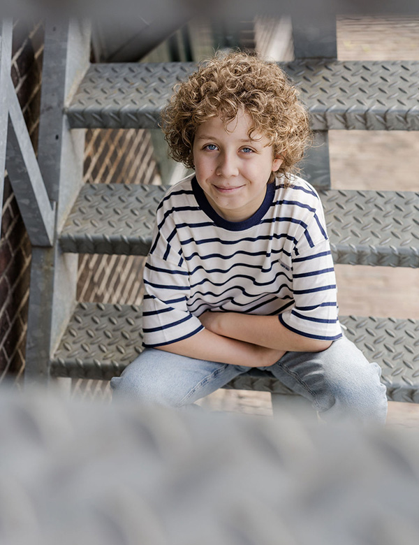 Kindermodel met blokjes beugel Thor L.