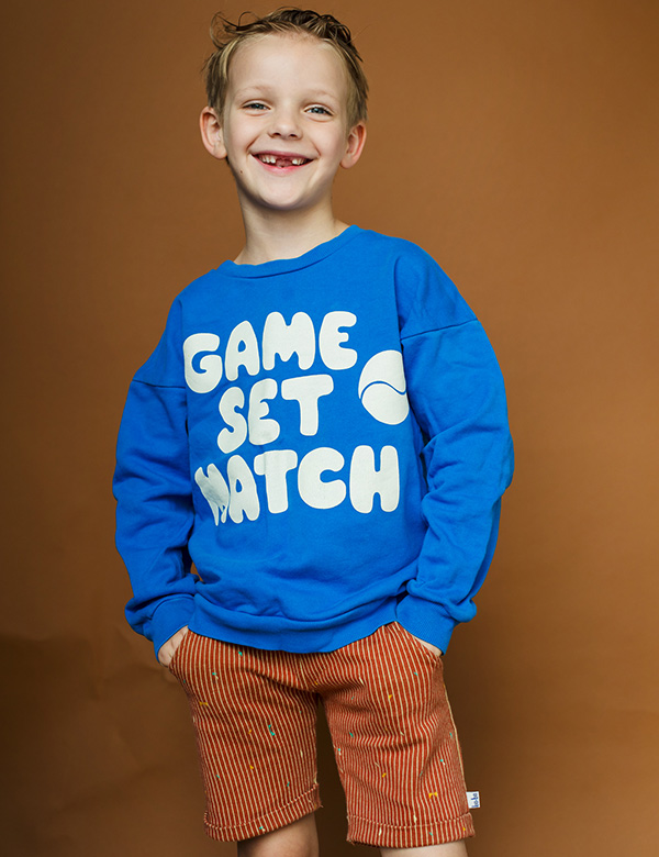 Kindermodel met blond haar Timon