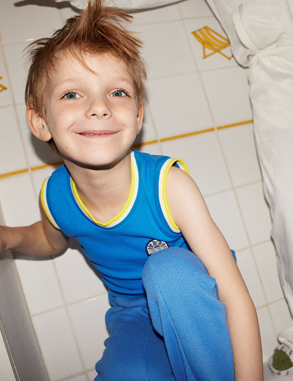 Kindermodel kort haar Timon
