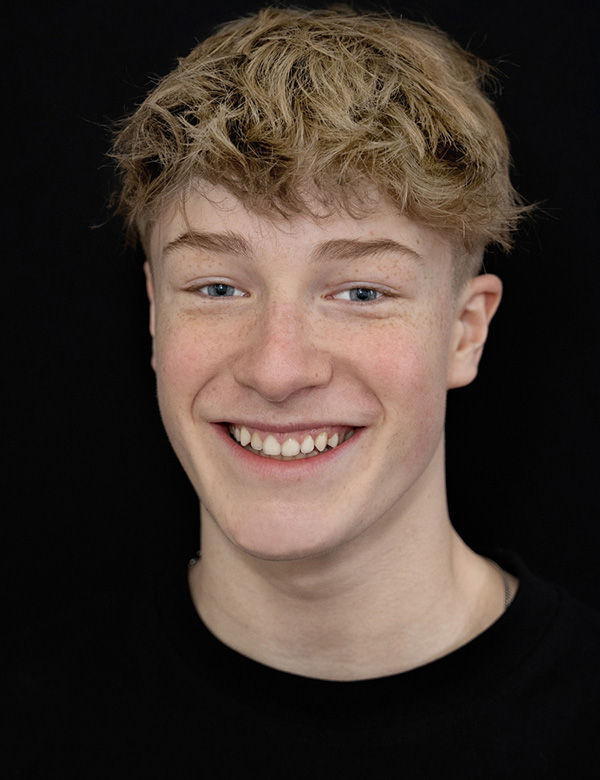 Kindermodel blond haar vasco