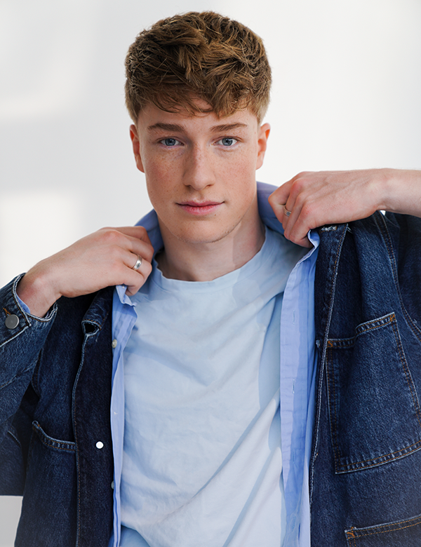 Mannelijk model Vasco