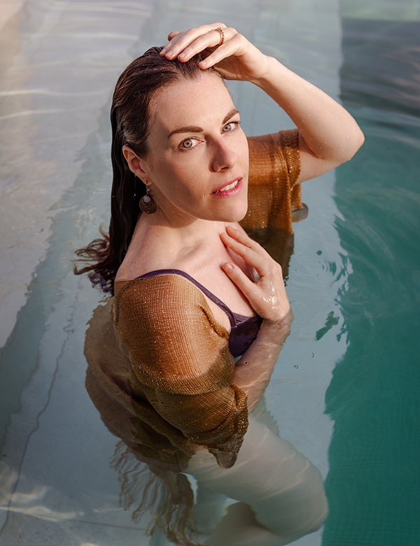 Vrouwelijk model Veerle B.