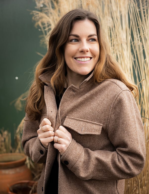 Vrouwelijk model Veerle B.
