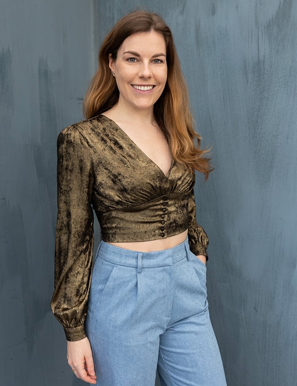 Vrouwelijk model Veerle B.