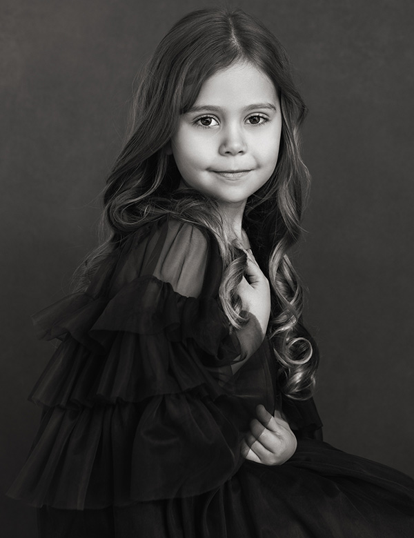 Kindermodel lang haar Vienna