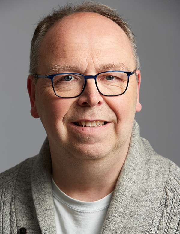 Mannelijk model en acteur Wilco O.