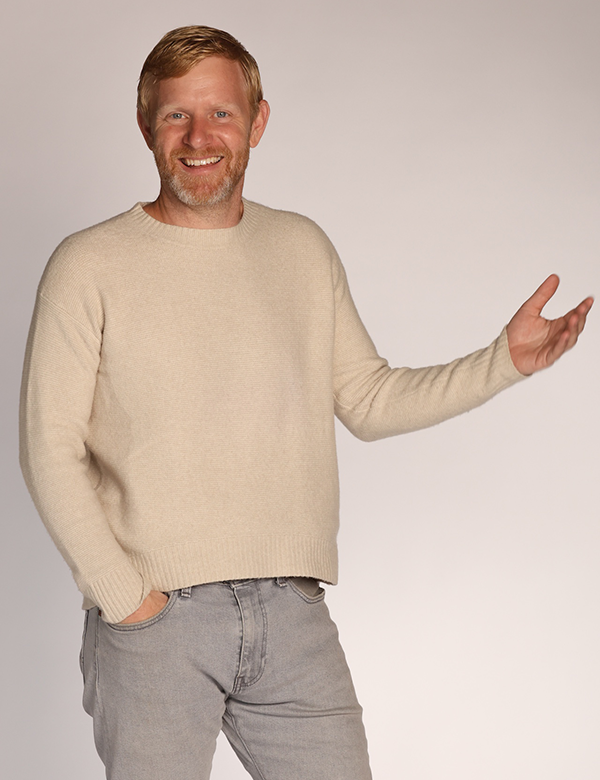 Mannelijk model met rossig haar Willem R.