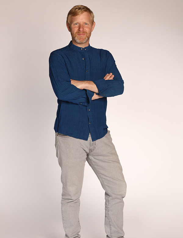 Mannelijk model met rossig haar Willem R.