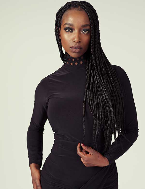 Vrouwelijk model Winny