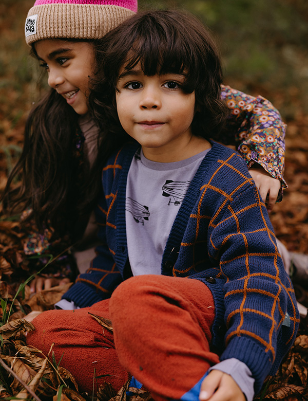 Kindermodel met bruin haar Xavier