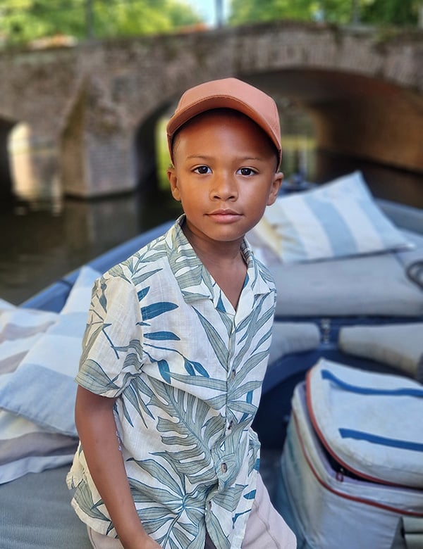 Kindermodel met donker haar Xavior