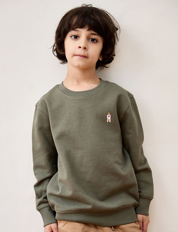 Kindermodel met bruin haar darius