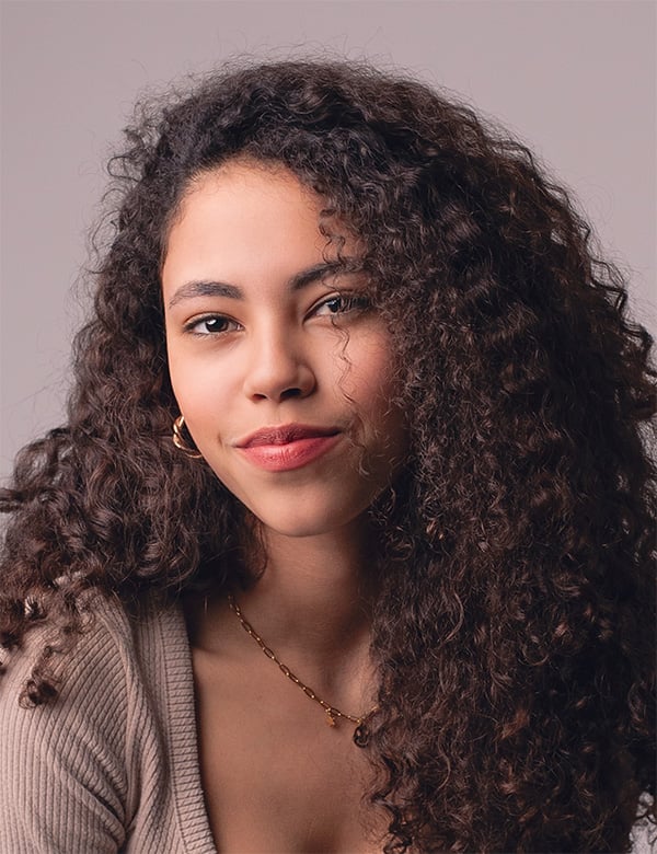 Vrouwelijk model eva k.