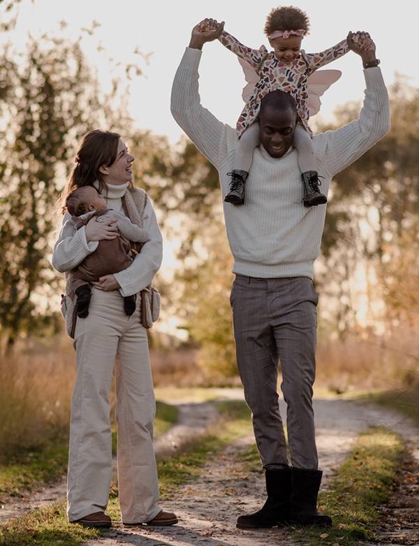 Modellen gezin familie Wijnstein