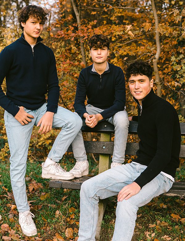 Modellen Ole, Mats & Fin broers