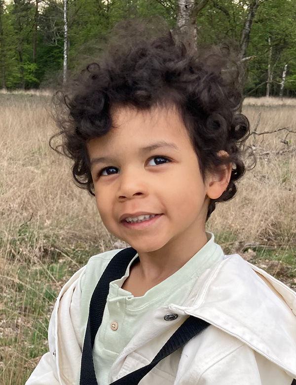 Kindermodel donker haar Lyon