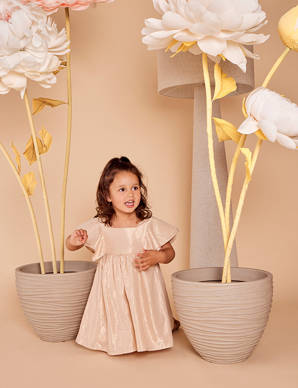 Kindermodel met bruin haar Ana Mirai