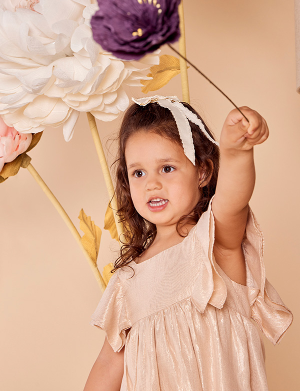 Kindermodel met bruin haar Ana Mirai