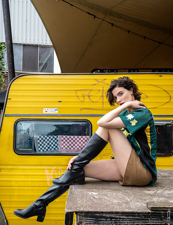 Vrouwelijk model Coco R.