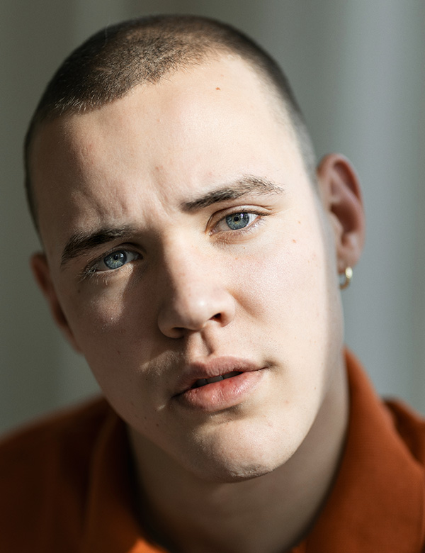 Mannelijk model Luuk N.