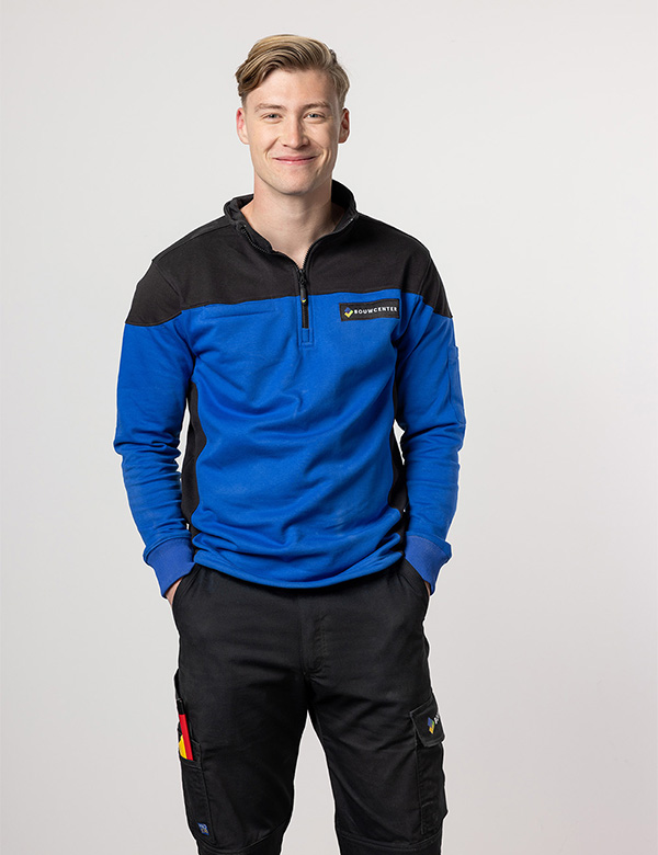 Mannelijk model met donkerblond haar Tijmen NI.