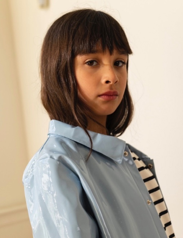 Kindermodel bruin haar Olivia Suzanne