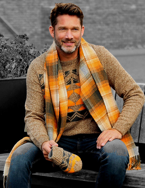 Mannelijke model Bart Kramp