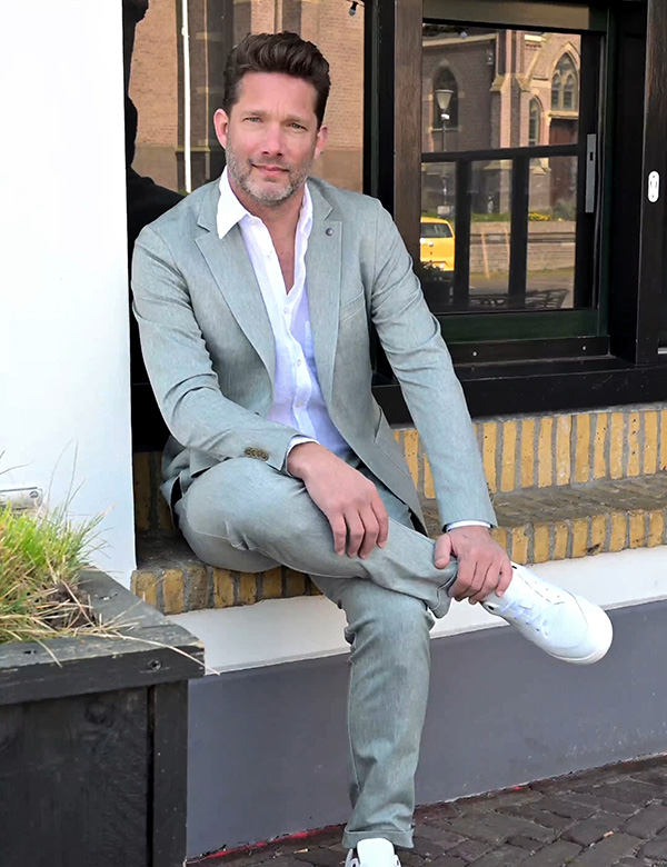 Mannelijke model Bart Kramp