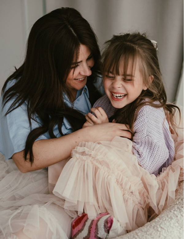 Kindermodel met bruin haar Bobbi-Jo