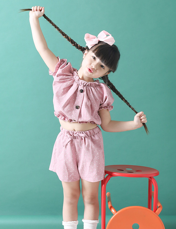 Kindermodel bruin haar Chloe O.