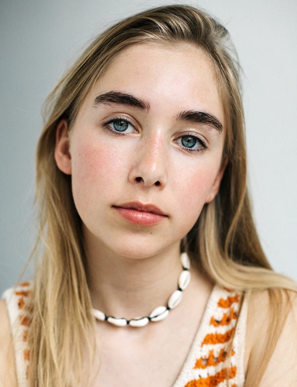 Kindermodel blond haar katja