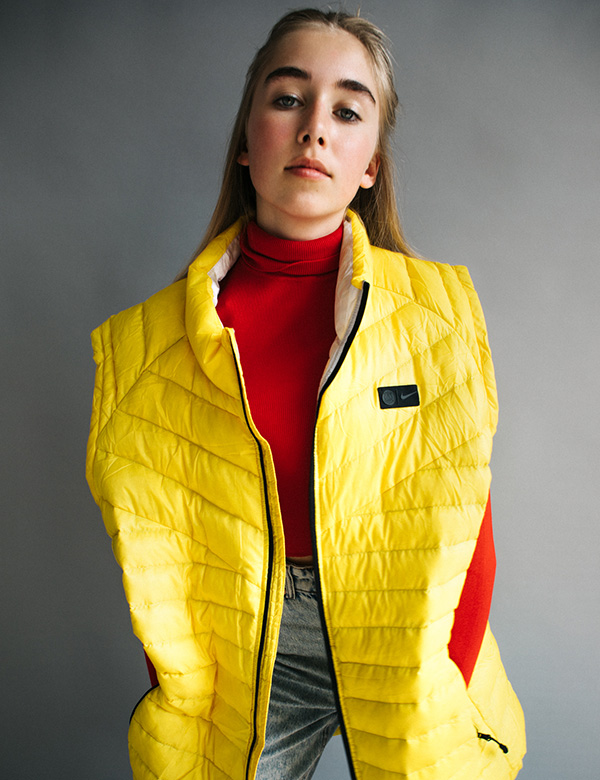 Kindermodel blond haar Katja