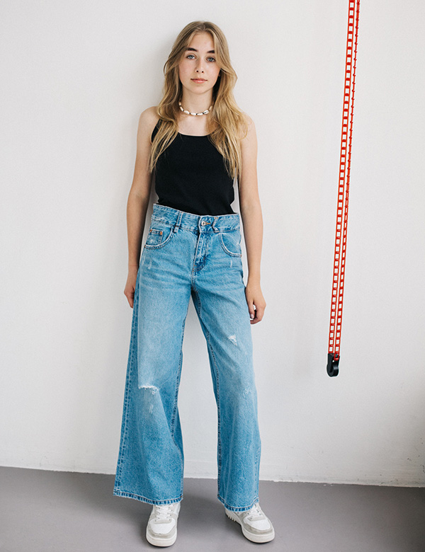 Kindermodel blond haar Katja