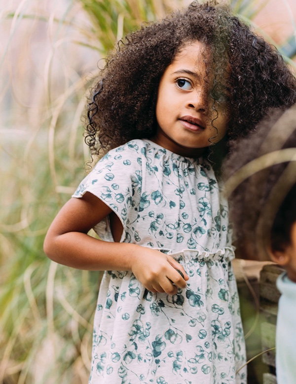 Kindermodel bruin haar Noëlly
