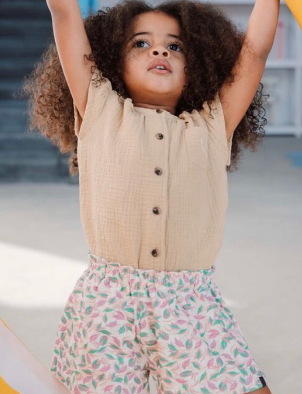 Kindermodel bruin haar Noëlly