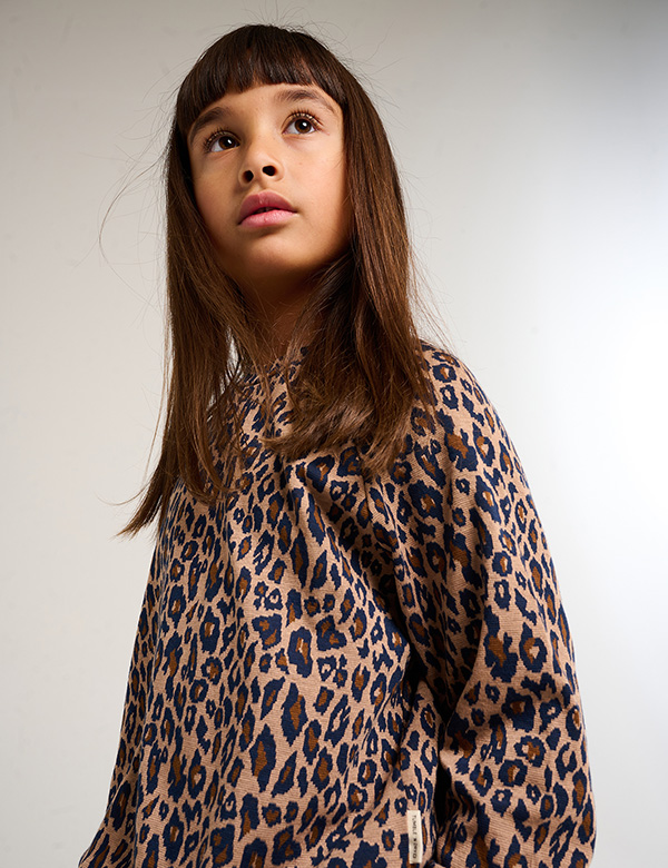 Kindermodel bruin haar Olivia Suzanne
