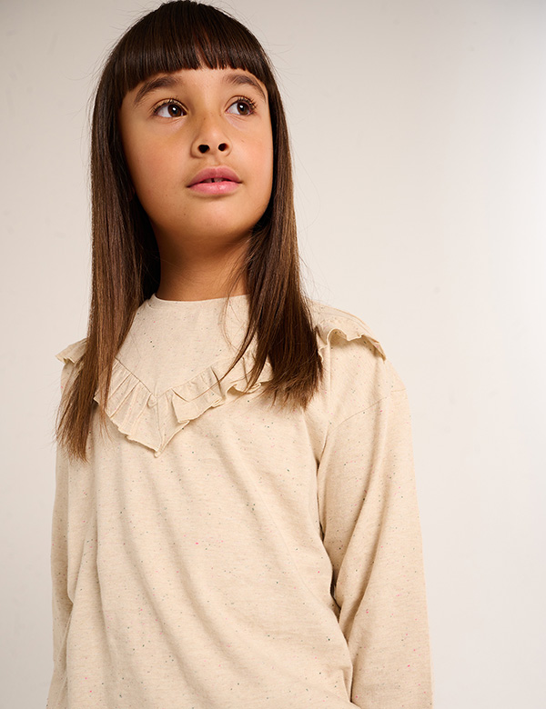 Kindermodel bruin haar Olivia Suzanne