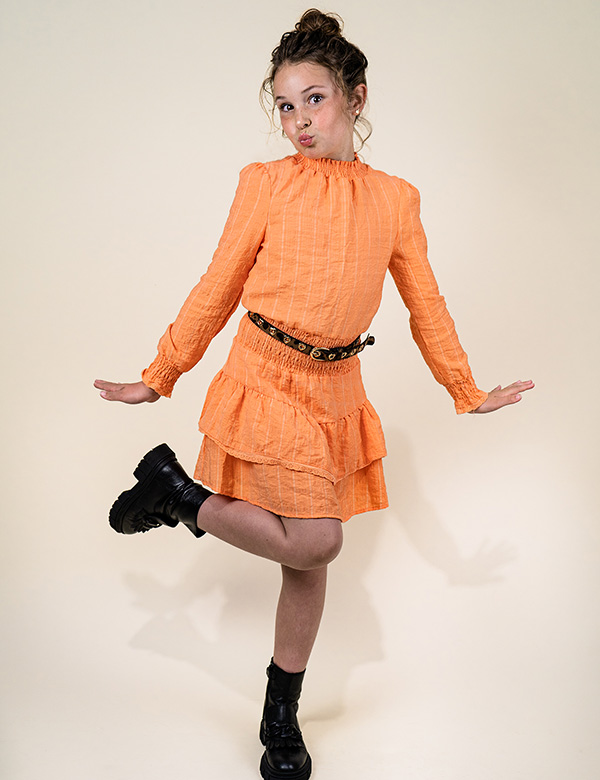 Kindermodel bruin haar Pip