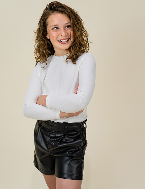 Kindermodel bruin haar Pip
