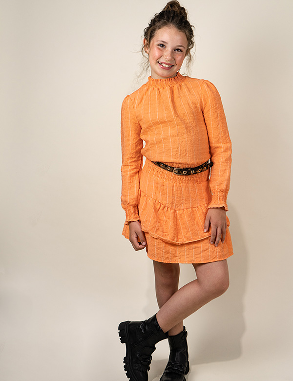 Kindermodel bruin haar Pip