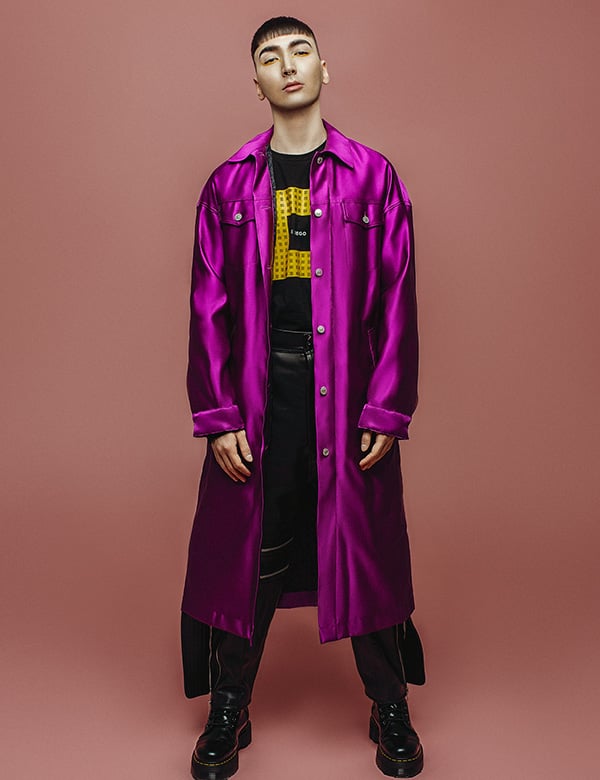 Mannelijk model kort haar Arthur