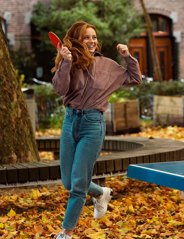 Vrouwelijk model met rood haar Juliette