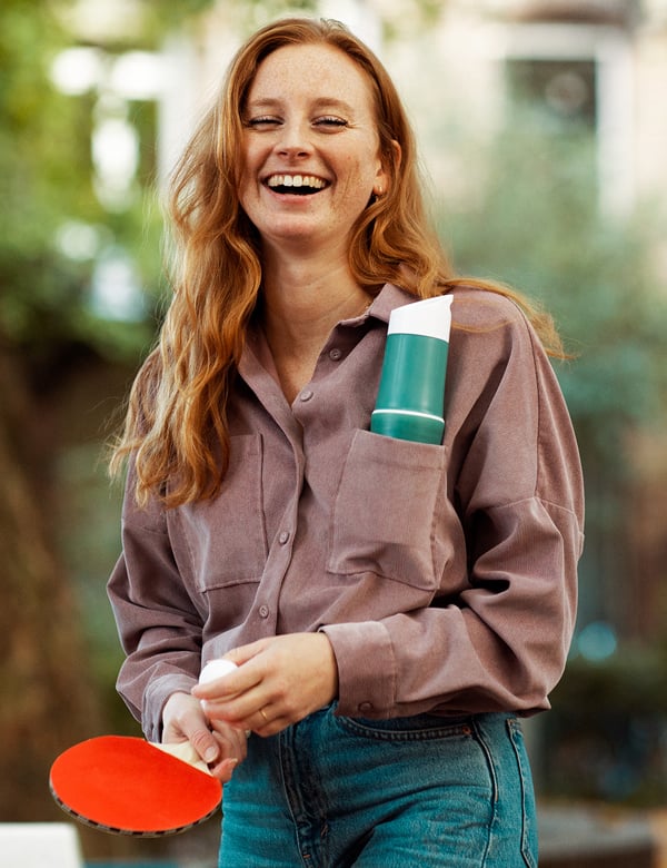 Vrouwelijk model met rood haar Juliette