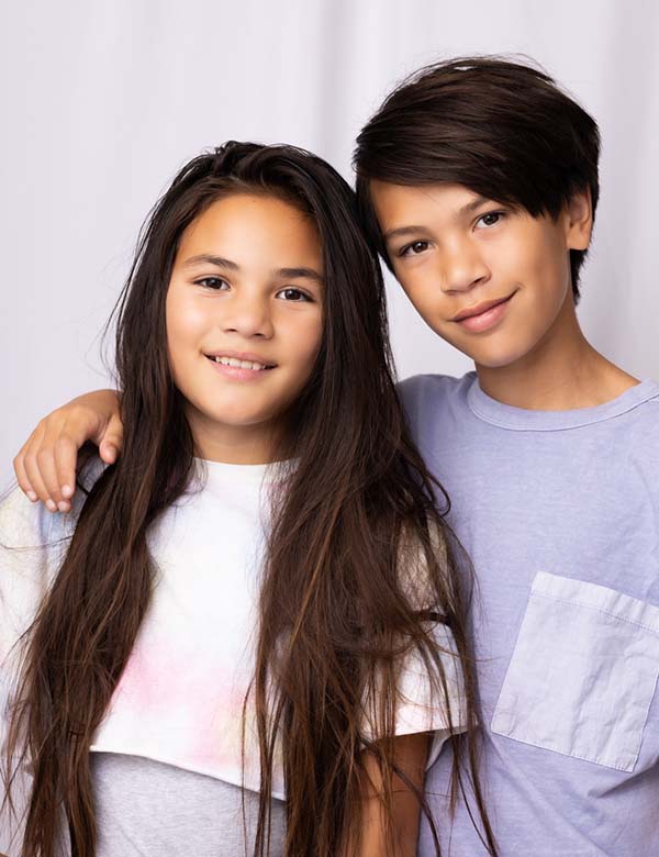 Model Broer/zus modellen levi & noa