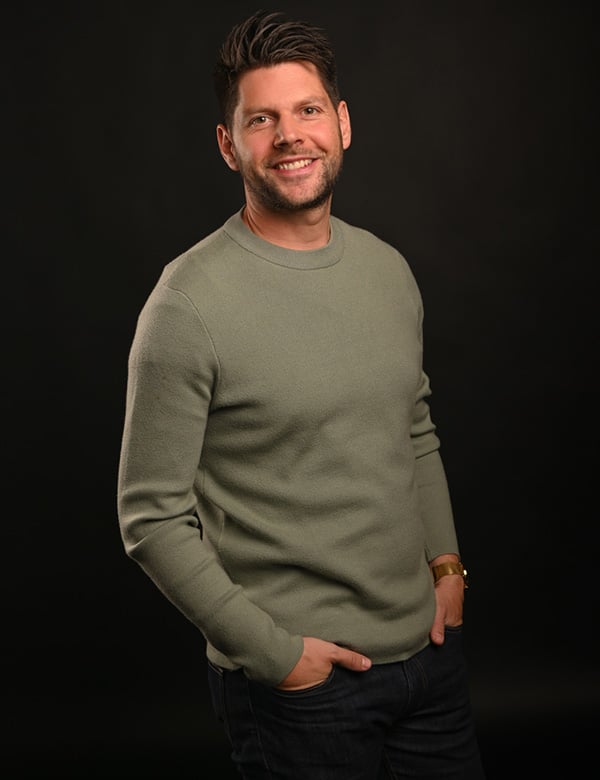 Mannelijk model kort haar Maarten