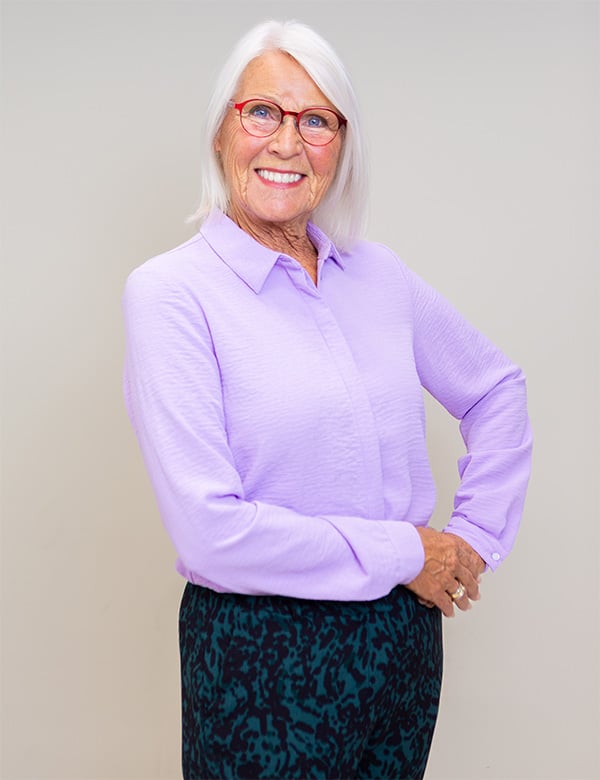 Vrouwelijk model kort haar Marianne