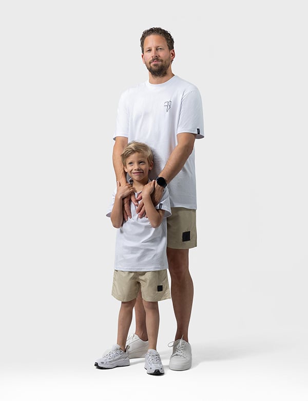 Kindermodel met blond haar Morris P.